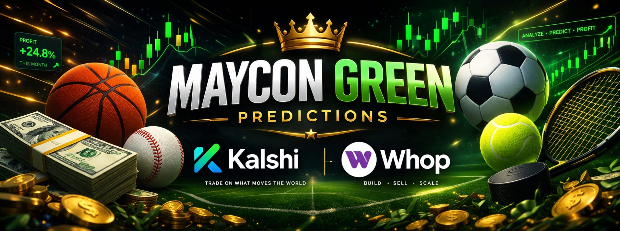 Maycon Green Predictions sports banner
